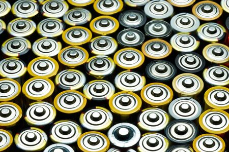 Dry batteriesの写真素材