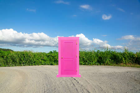 Tobila of the dream which invites it to another worldの写真素材