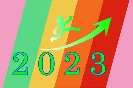 Colorful backgrounds and images to jump in 2023