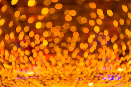 orange bokeh backgroundの写真素材