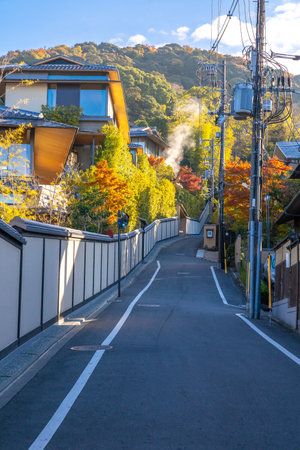 Street view in Japanの写真素材