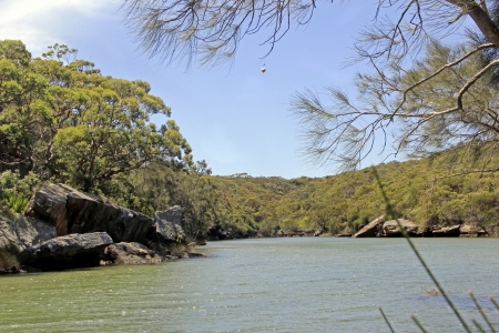 Wattamolla Beach Sydney Australiaの写真素材