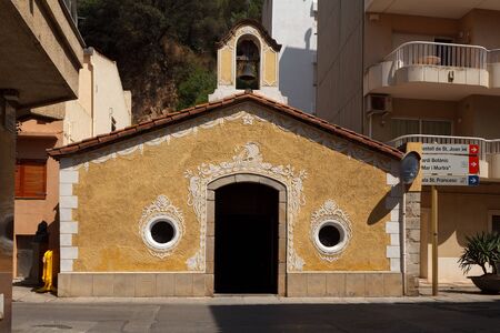 Nuestra Senora de Esperanza Church. Blanes. Costa Brava. Spainの写真素材