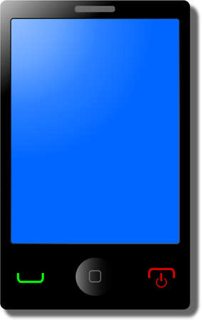 Mobile Phoneのイラスト素材