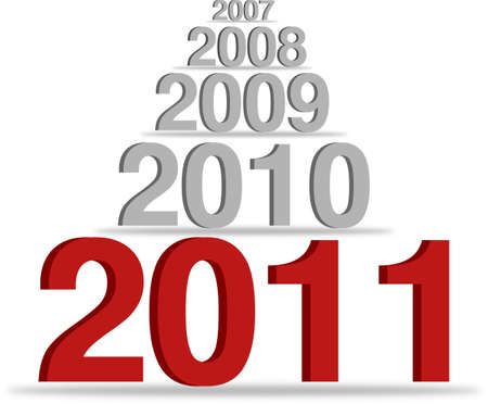 New Year is Comingのイラスト素材