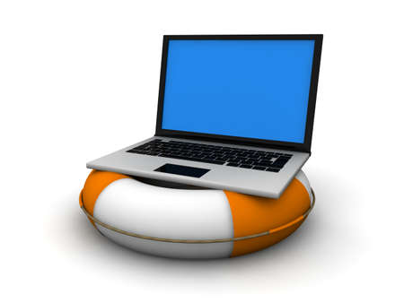 Life buoy concept の写真素材