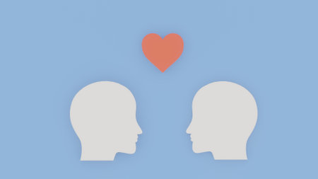 Love idea and heart conceptの写真素材