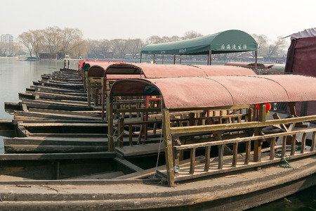 boat stationの写真素材