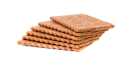 Salty crackers isolatedの写真素材