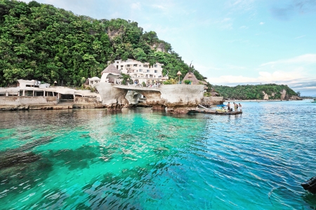tropical island sea and sky beautiful blue coast paradise island