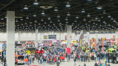 DETROIT, MI USA - MARCH 7, 2014  2014 Detroit AutoRamaのeditorial素材