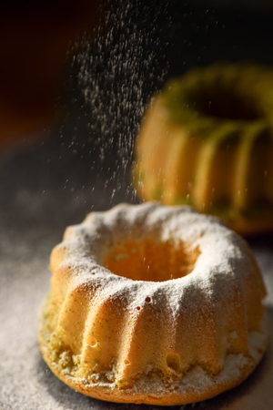 Chiffon Cake, Biscuit de Savoie.の写真素材