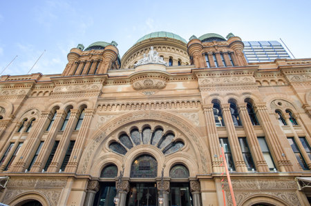 SYDNEY, AUSTRALIA. - On October 10, 2017 - The Queen Victoria Building (or QVB) is a late nineteenth-century building designed by the architect George McRae in the central business district of Sydney.のeditorial素材