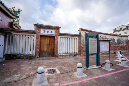 Kaohsiung, Taiwan-september 4,2018: Fongyi Academy is located at the east side of the Cheng-huang...