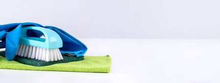 Cleaning product tool equipments, concept of housekeeping, professional clean service, housework kit...