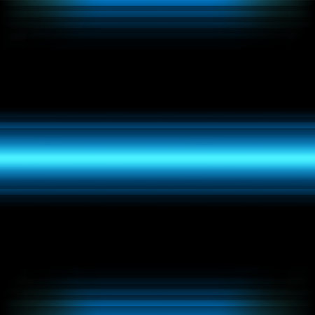 Blue gradient background, abstract design concept of laser light beam line motion technologyのイラスト素材