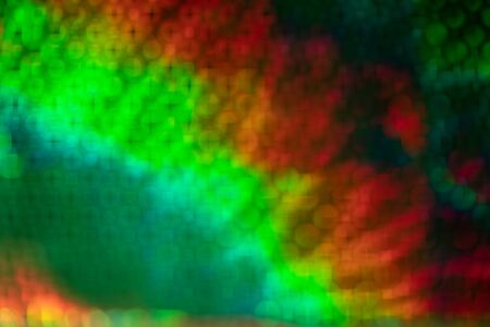 Abstract colorful rainbow neon glow space backgroundの写真素材