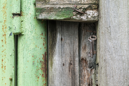 Old keysの写真素材