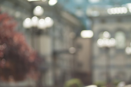 Blurred background photo.Cityscape bokeh. Defocused abstract city.Background out of focus.Can use as...