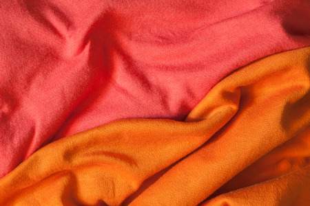 wrinkled fabric texture wallpaperの写真素材