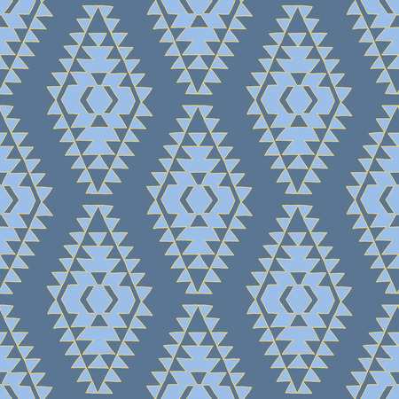 Seamless ethnic pattern. Geometric backdrop. Can be used as background, wrapping, fabric print.