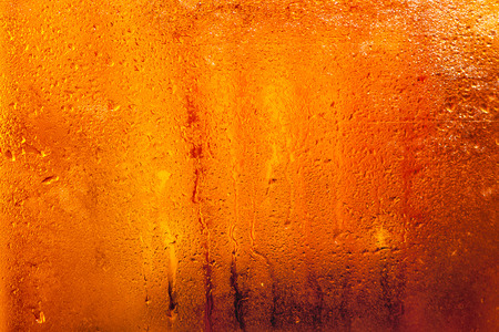 water drops on glass