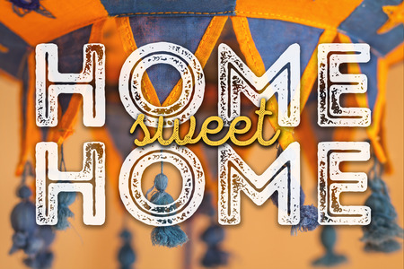 Home, sweet home.の写真素材