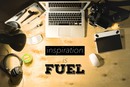 Inspiration is fuelの写真素材