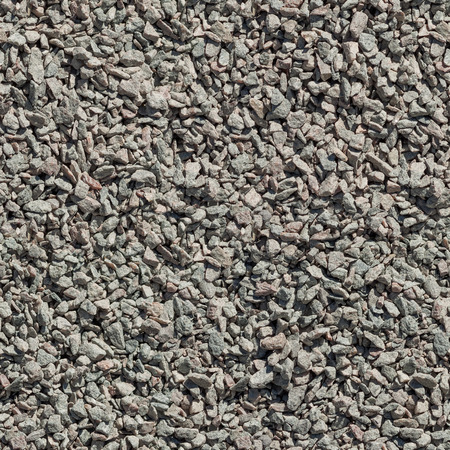 Seamless texture of crushed stone. Crushed stone tileの写真素材
