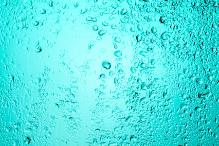 Rainy window. Drops on the glass.の写真素材