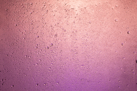 Rainy window. Drops on the glass.の写真素材