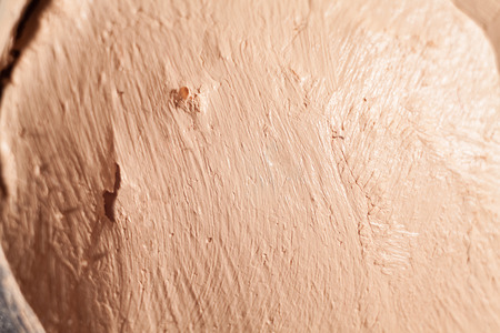Professional cosmetic. Cream concealer. Working with skin defects.の写真素材