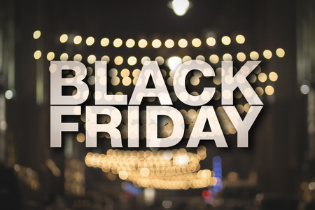 Black friday poster.の写真素材