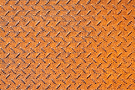 Rusty metal texture. Rusty corrugated steelの写真素材