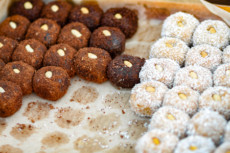 Organic natural sweets.の写真素材
