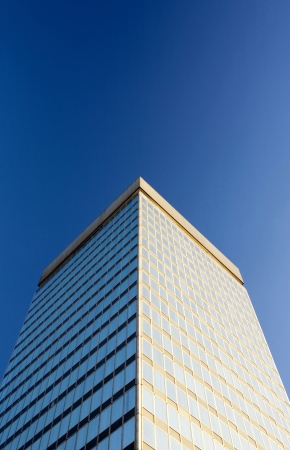 Low angle view of a high buildingのeditorial素材