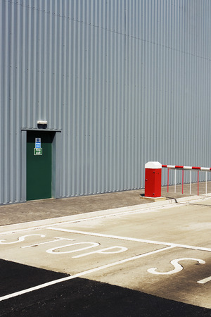 Factory entrance