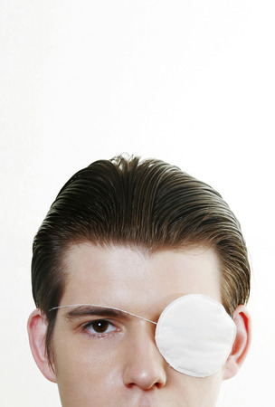 Man with an eye-patch
