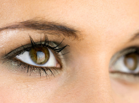 Eyes of a womanの写真素材