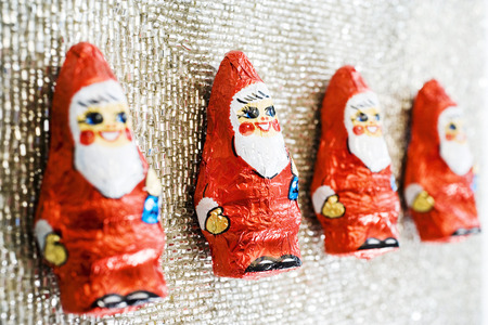 Santa Claus candiesの写真素材