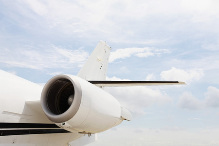 Engine of a private airplane