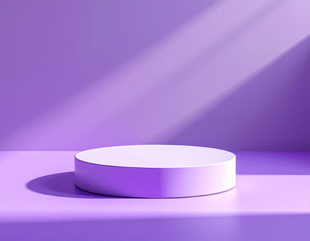 Abstract scene podium mockup. Award ceremony concept. 3d renderの素材