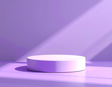 Abstract scene podium mockup. Award ceremony concept. 3d renderの素材