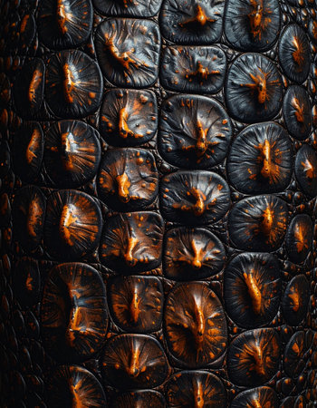 crocodile skin texture background, leather crocodile skin patternの素材