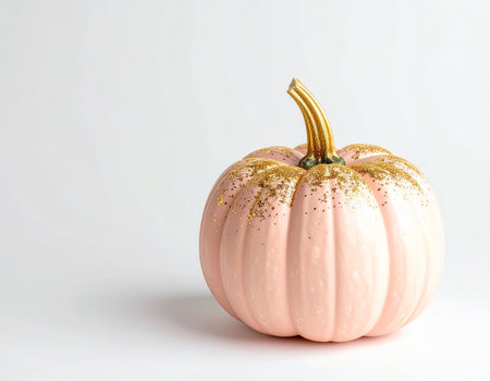 pumpkin isolated on a white background. halloween decorationの素材