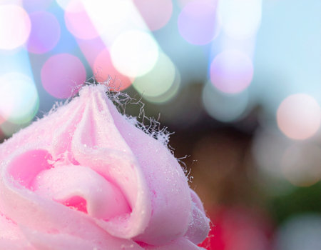 Pink rose with bokeh background, valentine's dayの素材