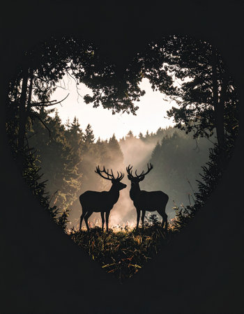 Silhouette of airplane flying in the blue sky at sunset.の素材