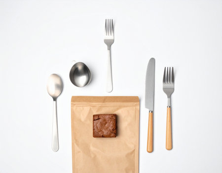 Red heart on a green leaf on a blue background, close-upの素材