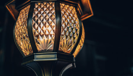 Lantern - vintage filter effect and sunflare style picturesの素材