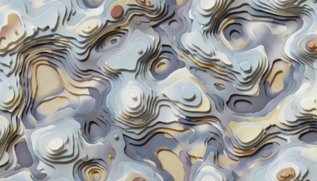 abstract background with a pattern in the form of a wave.の素材